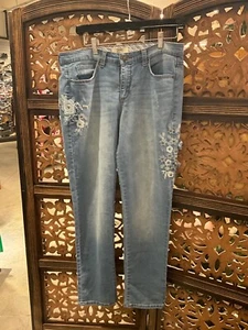 Vintage America jeans blue/patchwork size 6/28 - Picture 1 of 2