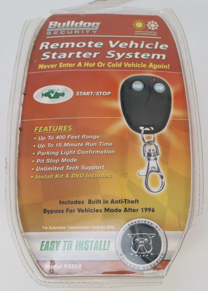 Bulldog Security Remote Starter Kit - NOS Model RS82B - Image 1 of 2