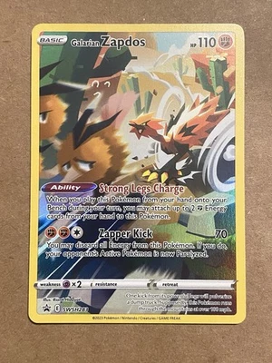 Galarian Zapdos SWSH283 SWSH: Sword & Shield Promo Cards Holo - Image 1 of 4