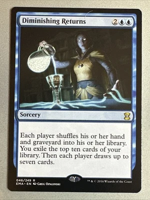 MTG / Diminishing Returns / EMA / #46 / Regular / Rare / NM - Image 1 of 2