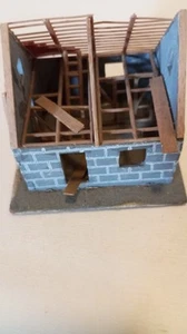 Modellbahn Spur TT Gebäude und Bahnhöfe, Bahnbauten mehrfarbig Vintage - Bild 1 von 6