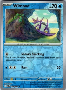 Wimpod Reverse Holo 048/182 SV04: Paradox Rift Common - NM - Bild 1 von 2