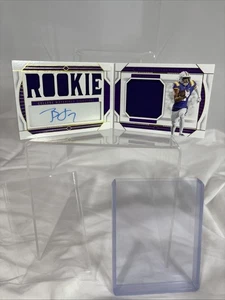 2024 National Treasures Collegiate Materials Booklet RPA Brian Thomas Jr /99 - Picture 1 of 7