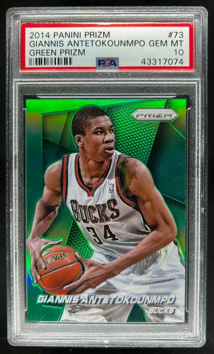 Panini Giannis Antetokounmpo 10 Graded Basketball Sports Trading
