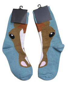 AWST Int'l Calzini Crew Donna Faccia di Cavallo Calzini Donna Comodi Crew - Teal - Foto 1 di 1