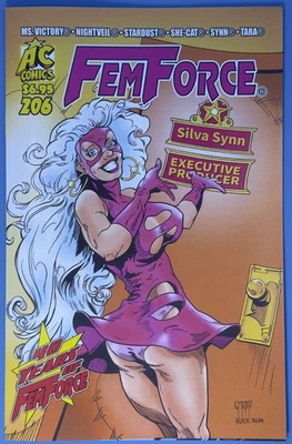Femforce #206 NEW NM AC Comics ready to ship Brad Gorby & BIll Black cover