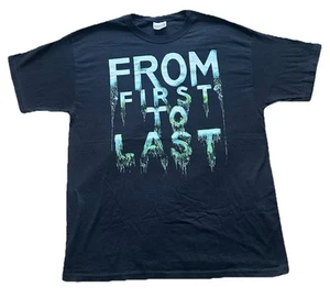 From First To Last T Shirt Emo Punk Rock Band XL Vintage - Picture 1 of 6