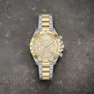 HUGO BOSS WOMENS NOVIA WATCH HB1502618 GOLD DIAL - NEW - FREE LINK REMOVAL TOOL - Picture 1 of 7