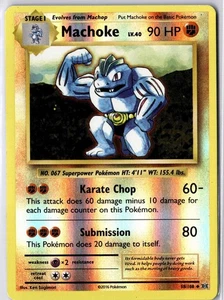 Machoke 58/108 Pokemon Evolutions Reverse Holo Uncommon NM Pokemon Card - Imagen 1 de 2