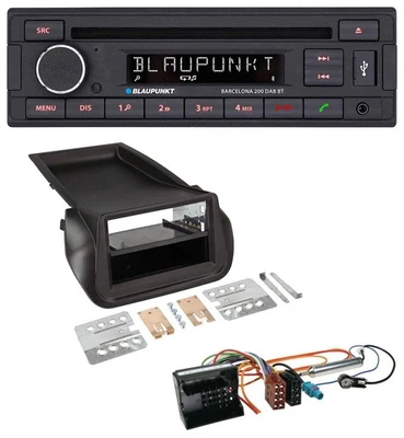 Blaupunkt USB DAB CD Bluetooth MP3 Autoradio für Citroen Nemo Peugeot Bipper ab - Bild 1 von 4