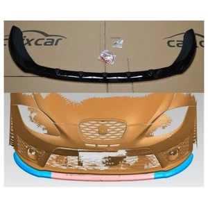 Vorderer Lip Spoiler Seat Leon 2 1P 2006-2012 FR Cupra Front Splitter Lip - Bild 1 von 5