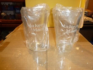 Maker's Mark Drink Glasses, Whiskey Tumblers, Set of 2, Bourbon Cocktail Glasses - Picture 1 of 3