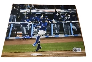 DEXTER FOWLER SIGNED 8X10 PHOTO CUBS WS CHAMPS BECKETT BAS AUTHENTIC #BQ57635 - Picture 1 of 1