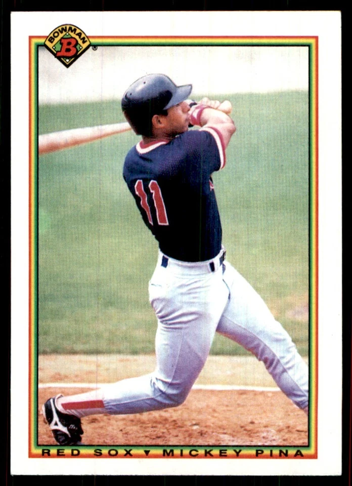 1990 Bowman Mickey Pina Boston Red Sox #270 - Image 1 of 2