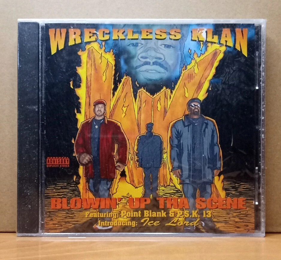 Wreckless Klan ‎– Blowin' up Tha Scene 1996 Houston Rap CD Gangsta