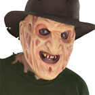 Freddy Kreuger Deluxe Teeth Costume Men Nightmare Elm Street Halloween Stay-Put