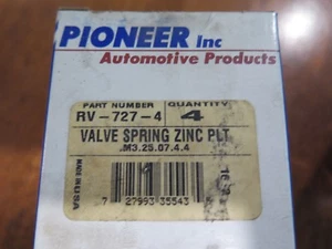 Engine Valve Springs Pioneer Inc. RV-727-4 Box of 4 NOS (12-D1-4) - Picture 1 of 2