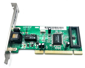 Linksys LNE100TX Version 5.1 10/100Mbps PCI Ethernet Network LAN NIC Card EM1578