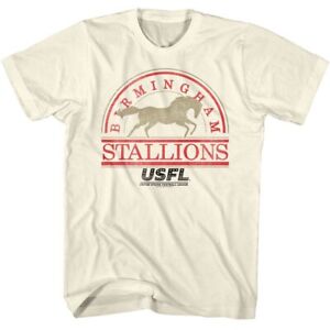 USFL Birmingham Stallions Football Natural Brands Shirt