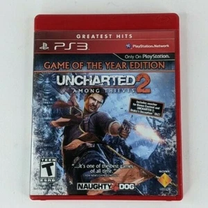 Uncharted 2: Among Thieves (Playstation 3 PS3, 2009) Complete w Manual, Tested - Picture 1 of 3