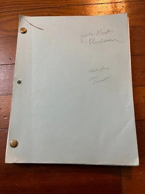 Go Back...You're Going the Wrong Way! 1988 MOVIE PLAY SCRIPT Paul E Richards - Image 1 of 4