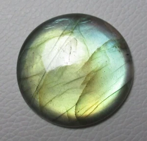 Natural Labradorite Round Cabochon 73.90 Cts Smooth Gemstone Cabochon H 2266 - Picture 1 of 5