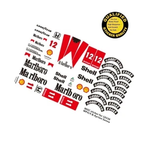Custom sticker for set 10330 MP4/4, Precut sticker only - Picture 1 of 4