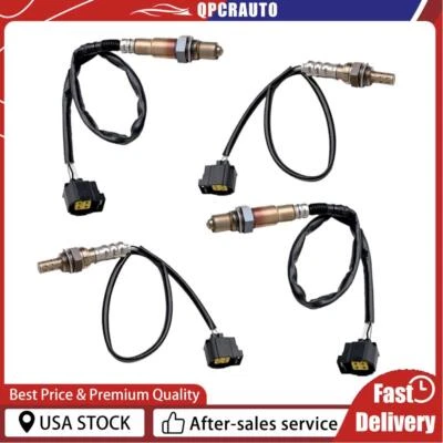 4x O2 Oxygen Sensor for Jeep JK Wrangler 2007-2009 3.8L Upstream & Downstream - Image 1 of 4