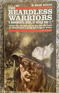 THE BEARDLESS WARRIORS by Richard Matheson Paperback Book, War World II 1961๐ - Picture 1 of 13