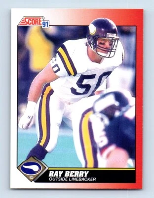 1991 Score Ray Berry Minnesota Vikings #158 - Image 1 of 2