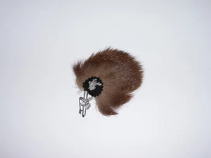 Vintage German Deerhair Elk Badge Pin Hunting Hat - Picture 1 of 5