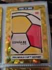 Panini Adrenalyn Card Xl Fifa 365 Fifa World Cup History Espana 1982 Mint