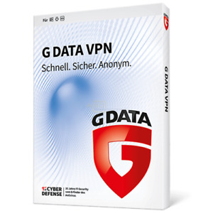 G Data VPN 2024 ESD 10 Geräte 1, 2 Jahre Download deutscher Lizenz Key per eMail