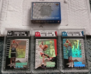 1992 UPPER DECK MVP HOLOGRAM 36 CARD SET w/ HGA 8.5-9 SHAQ, MOURNING RC & JORDAN - Picture 1 of 12