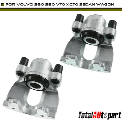 2x pinça de freio a disco traseira esquerda e direita para Volvo S60 S80 V70 XC70 Sedan Wagon - Imagem 1 de 4