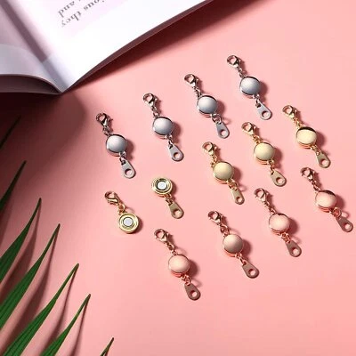 Strong Magnetic Lobster Clasps Jewelry Necklace Converter Extender Hook Closures - Image 1 of 4