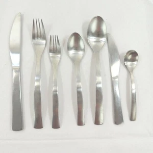 PARK MATTE by Gourmet Settings Stainless Flatware YOUR CHOICE - Picture 1 of 9