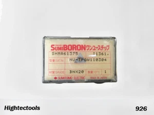 1 Stck. Sumitomo NU-TPGW 110304 BNX20 CBN 1 Schneide - Bild 1 von 1