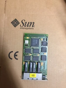 SUN Quad Ethernet 10 Mbps 4x ports RJ45 SBUS, SparcStation LX, ZX = Test-Pass - Photo 1/4