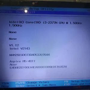 ACER ASPIRE M5-481T carte mère intel CORE I3-2377m 1.50ghz - Photo 1 sur 4