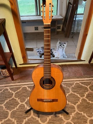 Custom, one of a kind 00 X braced Acoustic steel string guitar. All solid woods - Image 1 of 4