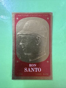 1965 Topps Embossed RON SANTO Card #28 Chicago Cubs EX. - Picture 1 of 6