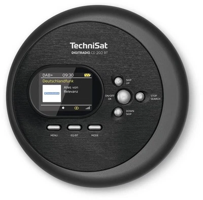 Technisat tragbarer CD-Player DigitRadio CD 2GO BT - Bild 1 von 3