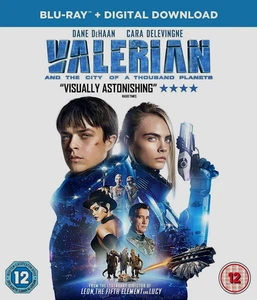 Valerian And The City Of A Thousand Planets (Blu-ray, 2017) Sci-Fi Action NEW - Picture 1 of 1
