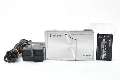 [NEAR MINT] Kyocera SL300R Finecam Compact Digital Camera Contax From JAPAN - Image 1 of 4