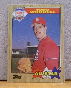 OLDER TOPPS CLASSIC BASEBALL CARD ALL STAR TODD WORRELL ST. LOUIS CARDINALS - Picture 1 of 2