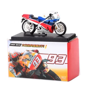 1/24 Honda VFR750R RC30 1987 Diecast Motorcycle Model Racing Bike blue - Picture 1 of 18