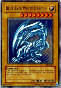 Yu-Gi-Oh! TCG Ultra Rare- Blue-Eyes White Dragon - Starter Deck Kaiba - Picture 1 of 2