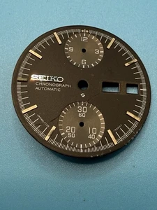 ESFERA NEGRA ORIGINAL SEIKO 6138-3000T PARA CRONÓGRAFO SEIKO JUMBO 6138-3000 - Imagen 1 de 11