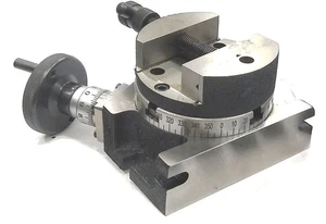 HV 4" (100 mm) Normaler Fräsindex horizontaler vertikaler Drehtisch mit - Bild 1 von 7